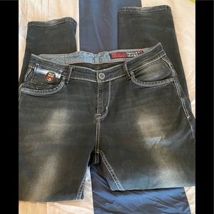 Twill Gray Jeans